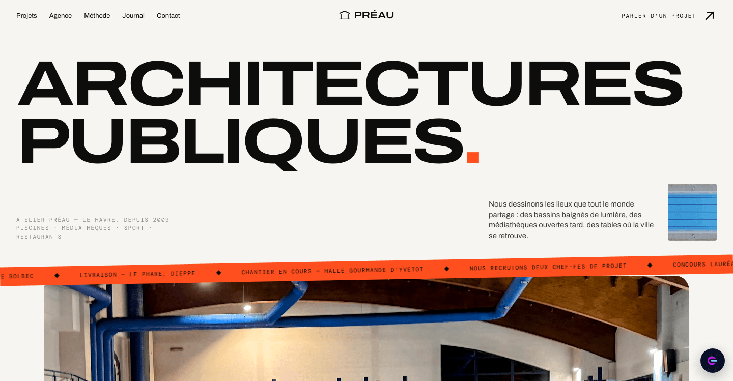 Visuel du projet Atelier Préau