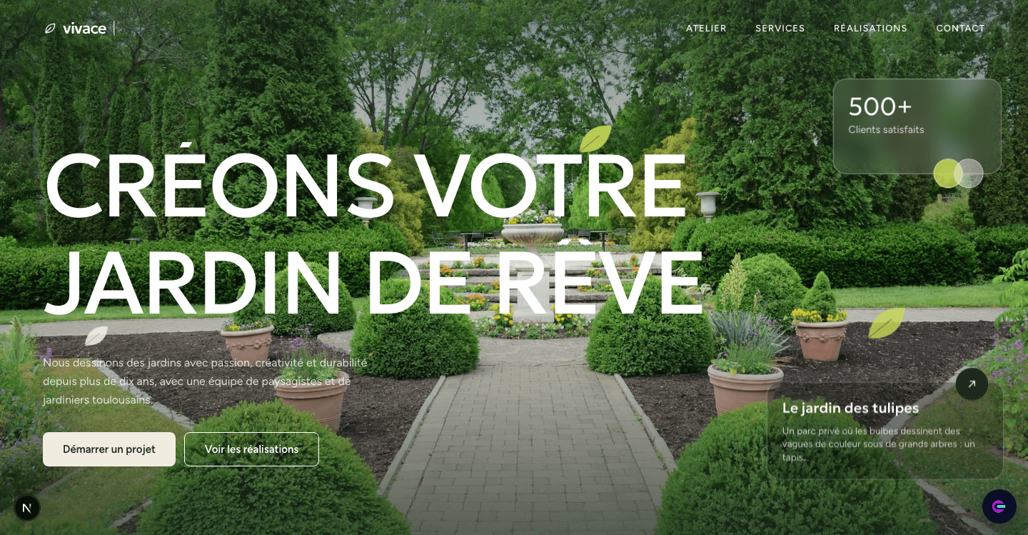 Visuel du projet Vivace