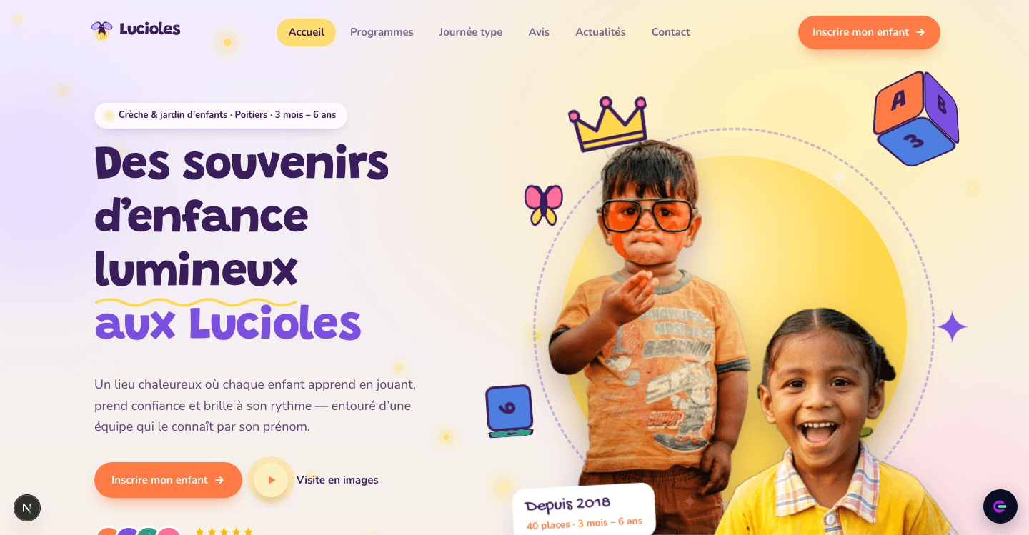 Visuel du projet Les Lucioles