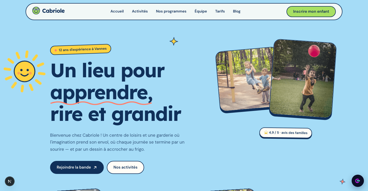Visuel du projet Cabriole